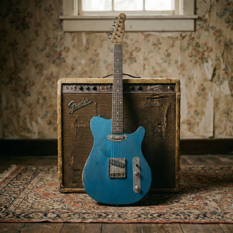 Heart Guitars Telecaster- Sherwood Green - Master Build Relic