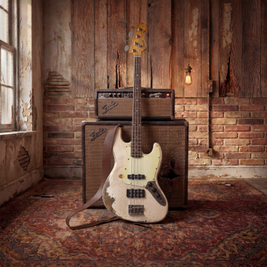 Fender Jazz Bass Custom / Antique Ivory