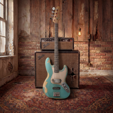 Jazz Bass / Surf Green