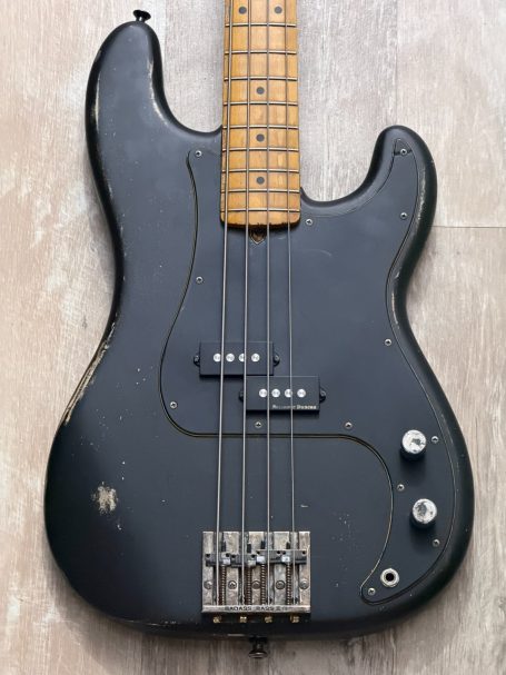Fender Precision Bass 1989  - Black Matt - Custom Shop Relic