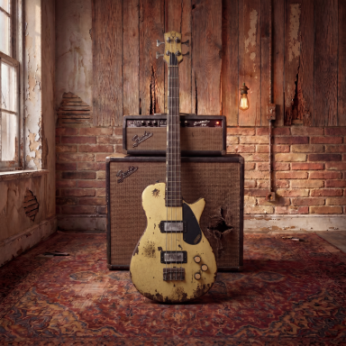 Grestch Streamliner Jet Bass / Gold Top