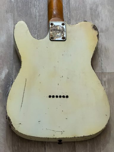 SQUIER THINLINE 70'S / CUSTOM AGED WHITE SQUIER THINLINE 70'S / CUSTOM AGED WHITE