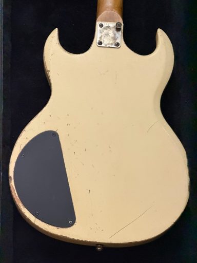 SILVERTONE SG / AGED WHITE