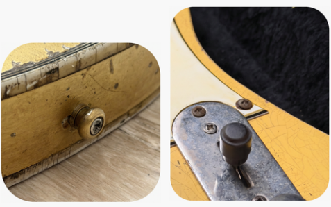 craquelados guitarra