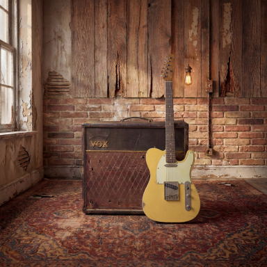Leboncat Telecaster / TV Yellow