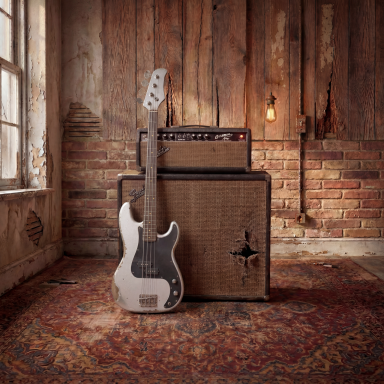 Precision Bass / Silver Sparkle