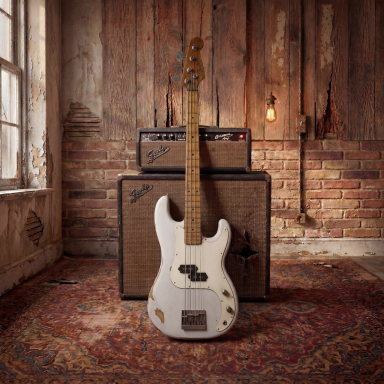 Aplausse Precision Bass 80's / Classic White