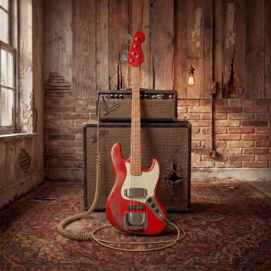 Jazz Bass / Traffic Red