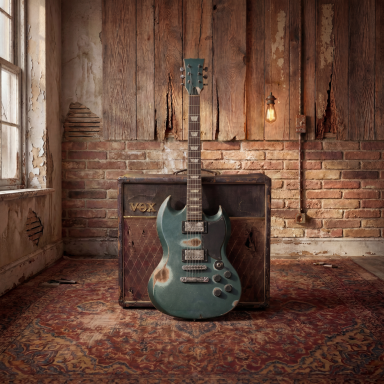 Harley Benton DIY SG / Sherwood Green