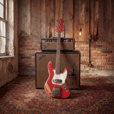 Jazz Bass / Traffic Red