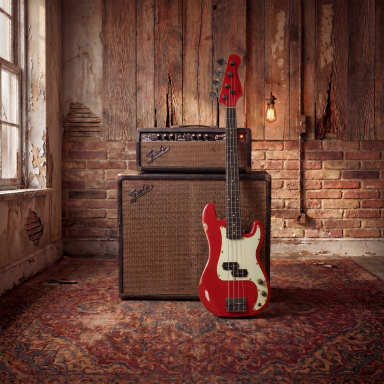 HB PB20 Precision Bass / Hot Rod Red