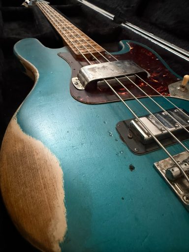 HONDO JAZZ BASS JAPAN 70'S / SHERWOOD GREEN