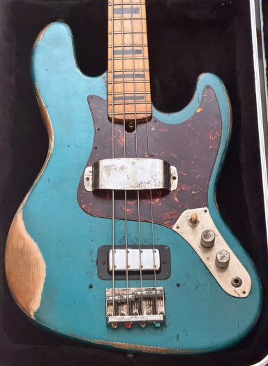 HONDO JAZZ BASS JAPAN 70'S / SHERWOOD GREEN